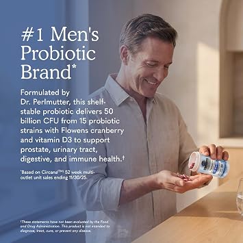 Garden Of Life, Dr Formulated Probiotics Prostate Plus Vcap, 60 Veggie Caps