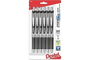Pentel EnerGel 0.7 Black: Precision Writing & Fluid Strokes