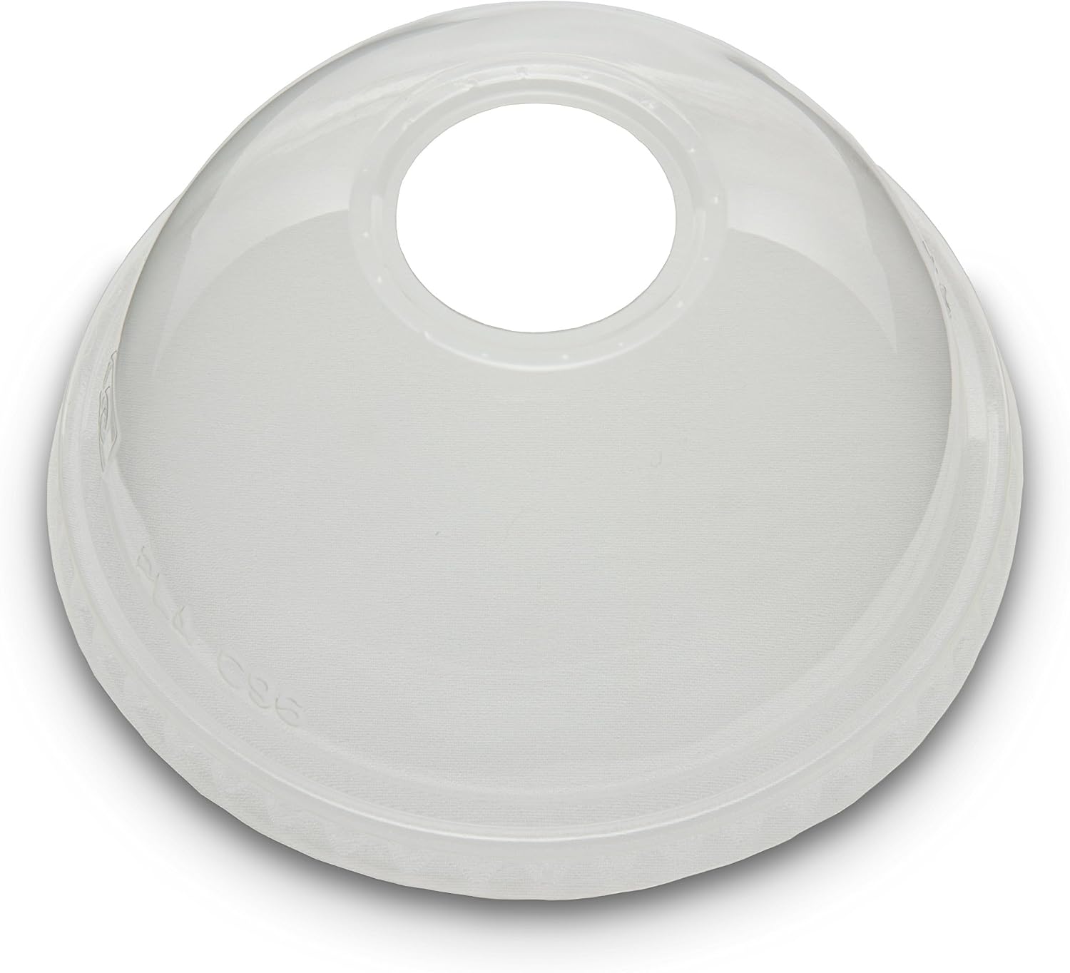 Planet + 100% Compostable PLA Lids for 9/12/16/20/24-Ounce Clear Cold Cups, Dome Style, 1000-Count Case