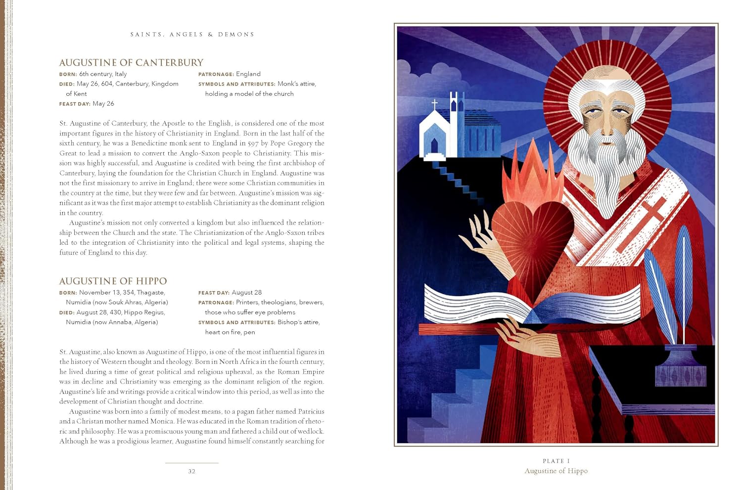 Saints, Angels & Demons: An A-to-Z Guide to the Holy and the Damned