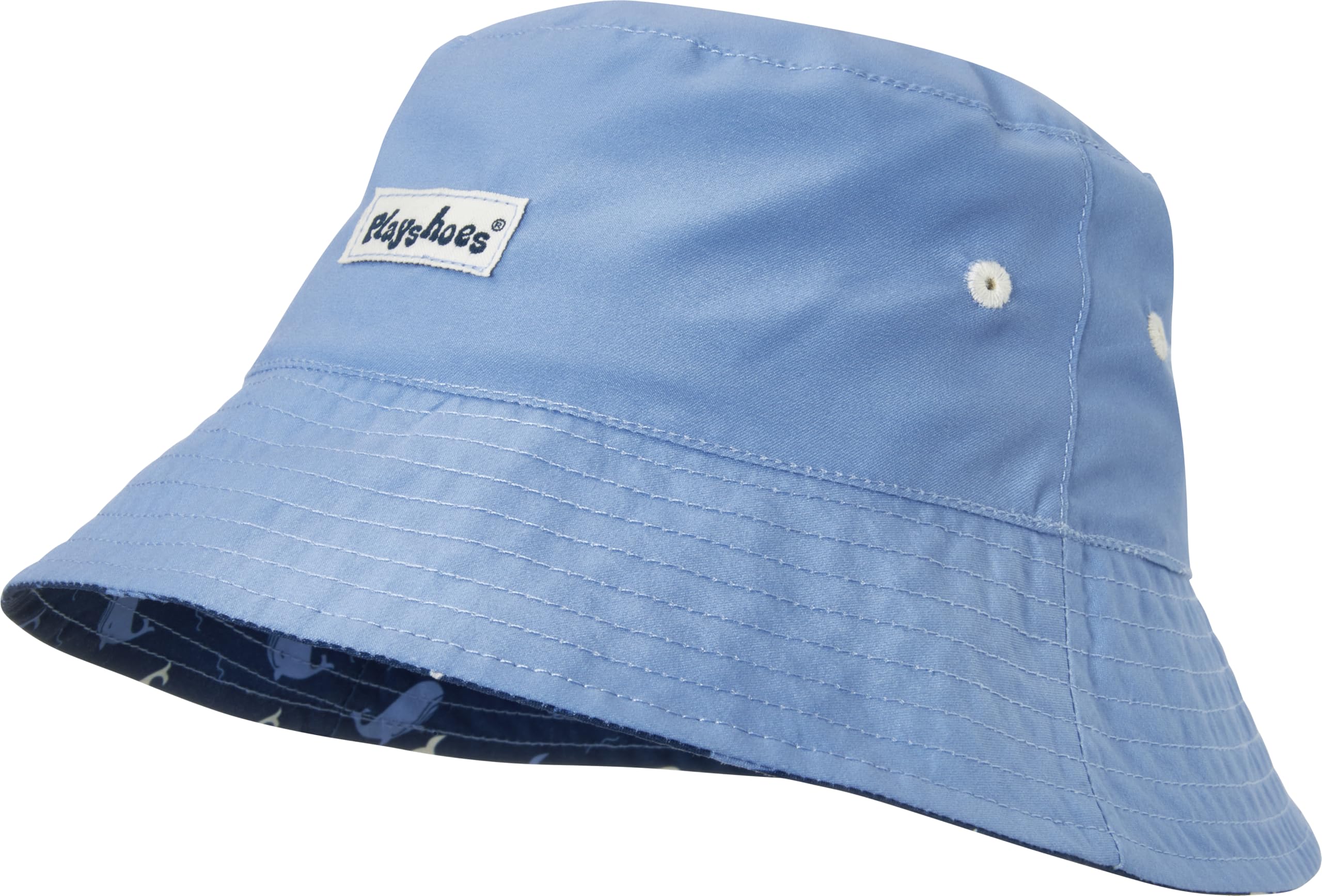 Playshoes Sombrero de protección UV, ballena, 51
