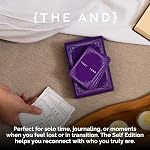 {THE AND} Self Love Edition - 199 Self Reflection Cards to Improve Self Awareness - Self Care Question Card Deck to Prompt Mindfulness & Meditation - Explore Identity for Women & Men By The Skin Deep