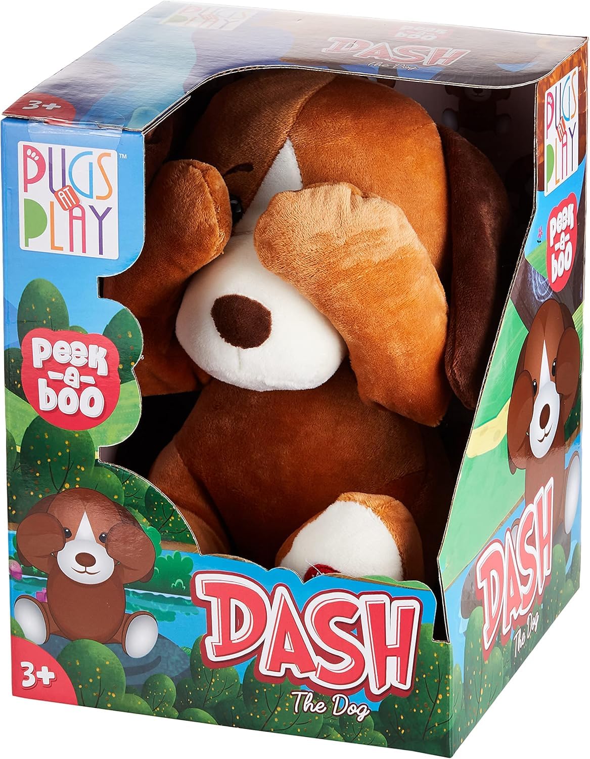 TOY STATION Fuzz Buzz Battery Operated Electronic Pets (Peek a Boo - Dash the Dog) 4
