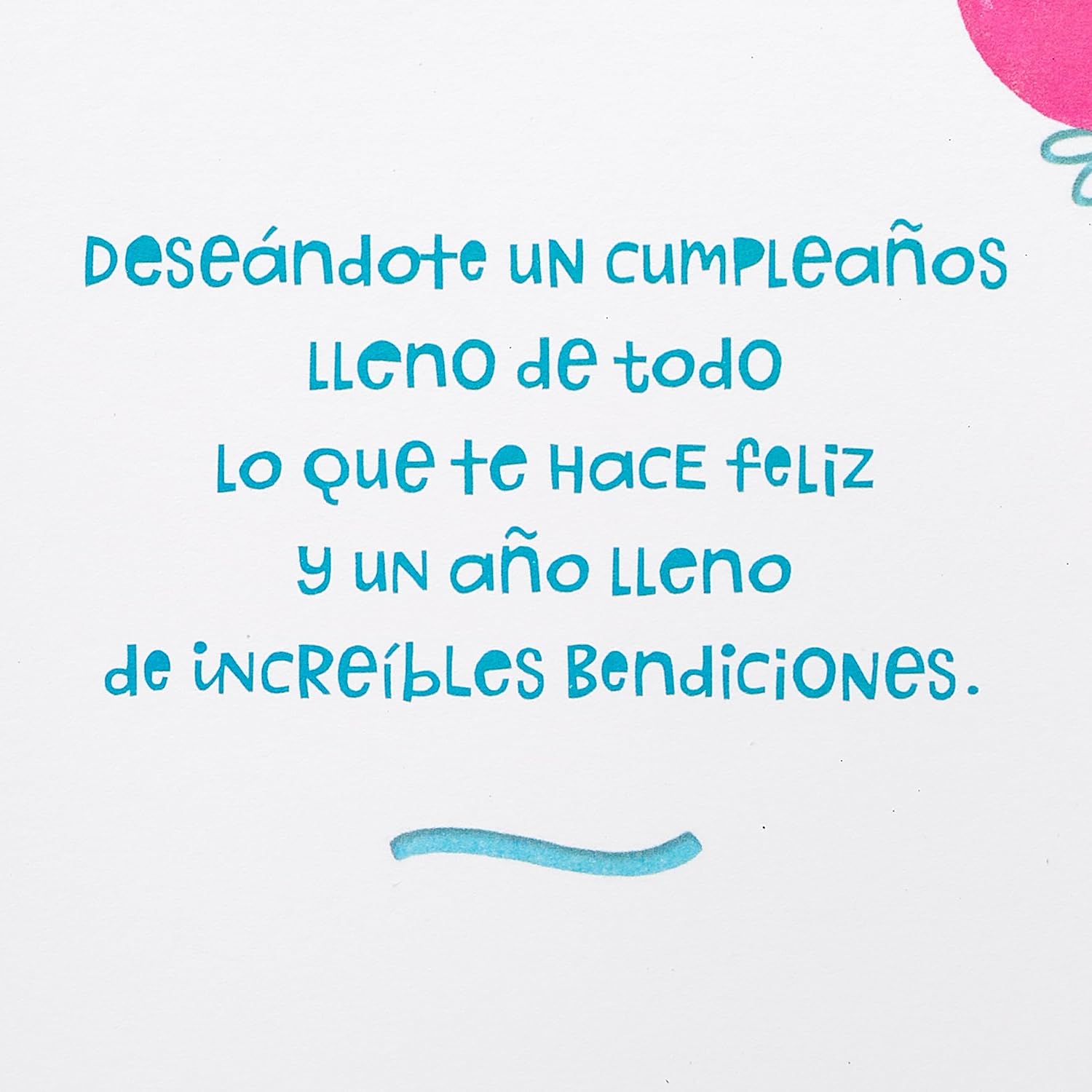 American Greetings Spanish Birthday Card (Disfrutar Cada Instante)