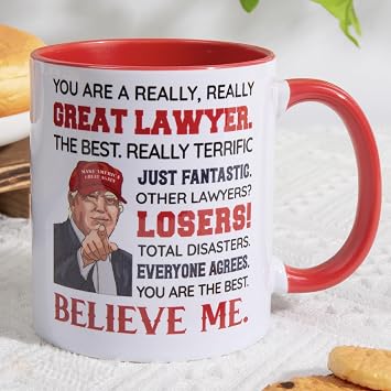 Lawyer Mug 11oz, Lawyer Gifts for Men Women, Christmas, Fathers Day, Mothers Day, Birthday Gifts for Lawyer, Attorney Gifts, Law Student Graduation, Lawyer Ceramic Mug