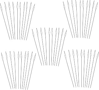 The Beadsmith Basic Elements Collapsible Eye Needles – 2.5 Inch Long – Flexible Twisted Wire – Large Eye, Easy to Thread – 50 Medium Needles