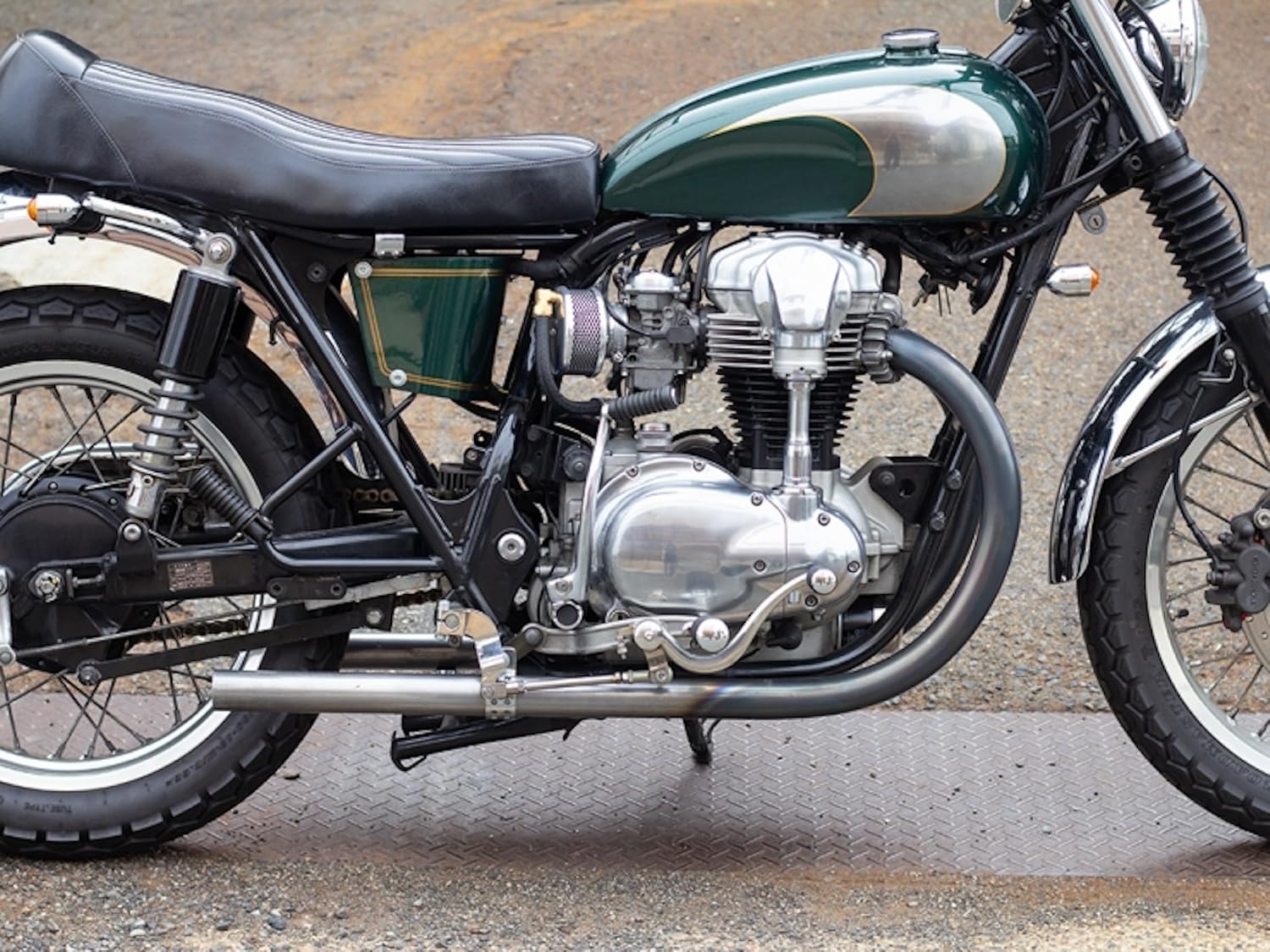 MOTOR ROCK (モーターロック) W650/400用 オールドスタイル手曲げ 