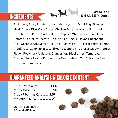 Vista 36 de Pet Botanics premios de entrenamiento, Mini, 4 onza., Bacon