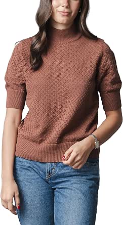 Hope & Henry Women's Turtleneck Sweater
