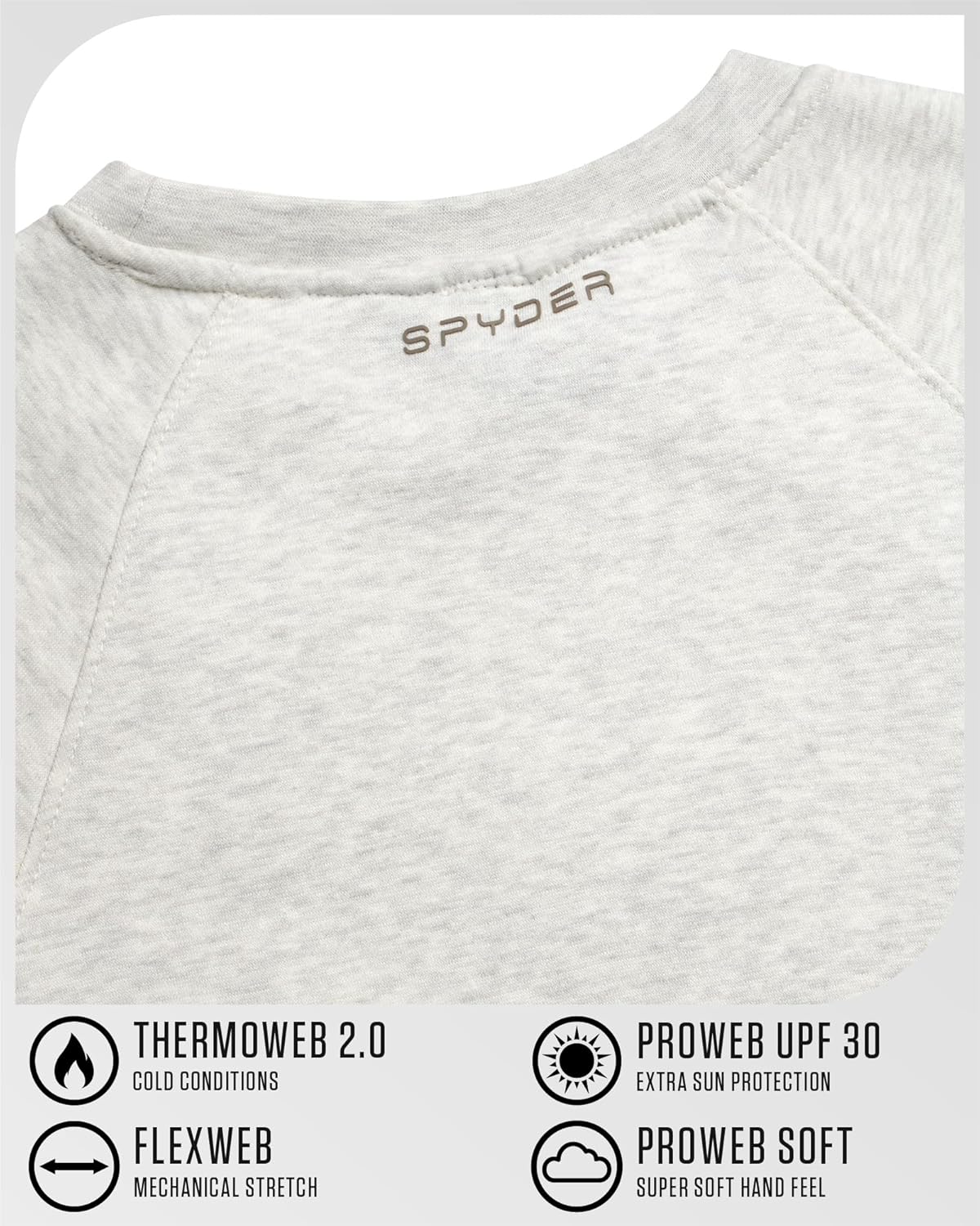 Spyder Womens Sweaters - Cozy Super Soft Fleece Pullover Sweater for Women - Lightweight Long Sleeve Tops with Raglan Sleeves - Image 5