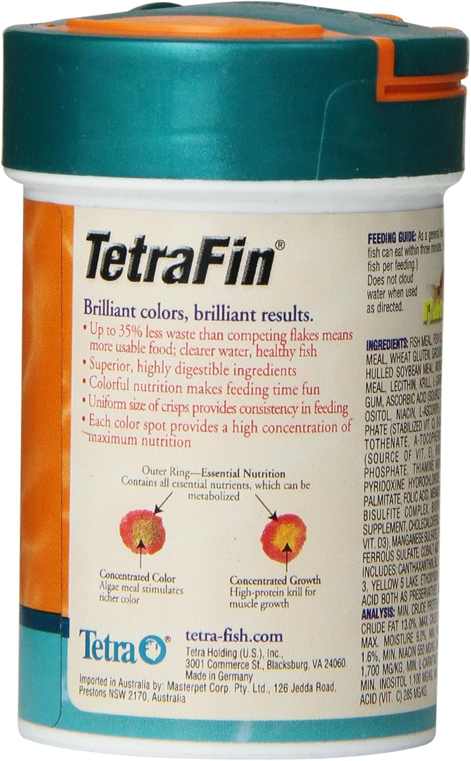 TetraFin Goldfish Crisps, Clear Water Advanced Formula