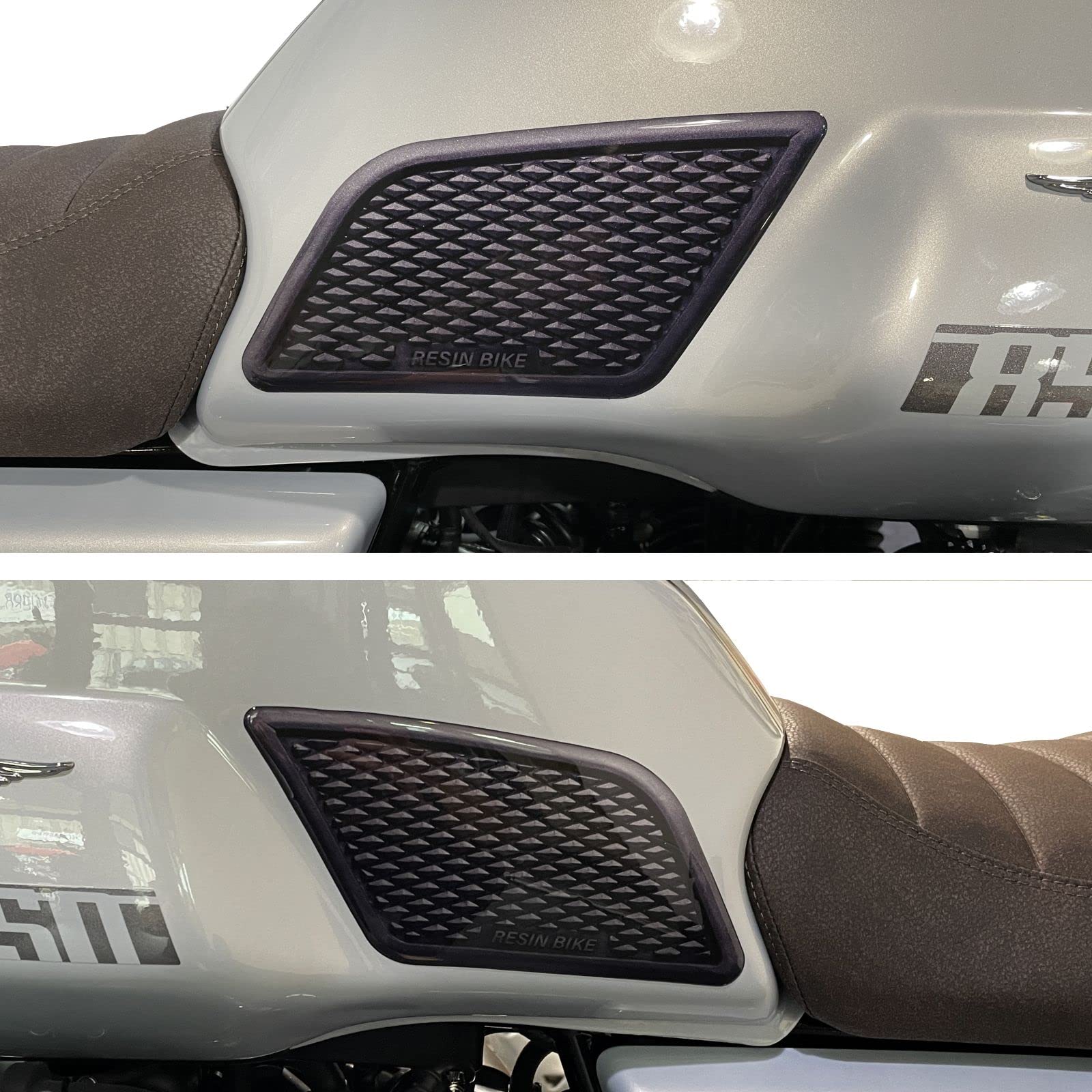Resin Bike Tank-Aufkleber Für Moto Guzzi V7 850 2021 – 3D Harz, Made In Italy, Schützt Vor Kratzern