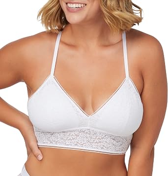 Maidenform Womens Stretch Lace Longline Bralette