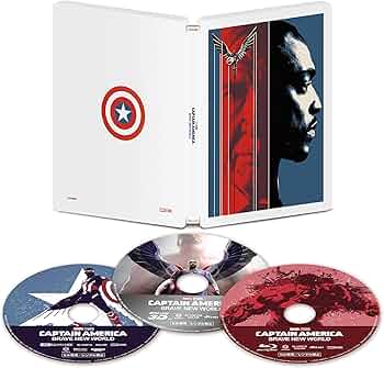 FAC シビル・ウォー/キャプテン・アメリカ　スチールブックBOXセット Disney シビル・ウォー/キャプテン・アメリカ MovieNEXプラス3D