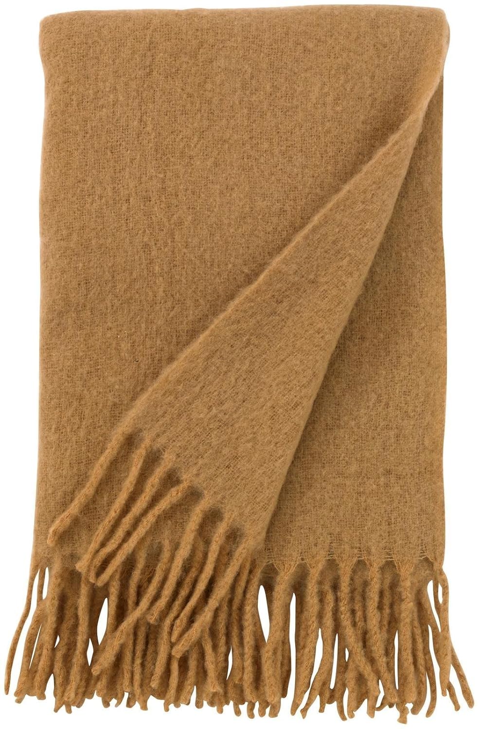 DwellStudio Mohair Solid Camel Throw : Amazon.in: Home & Kitchen