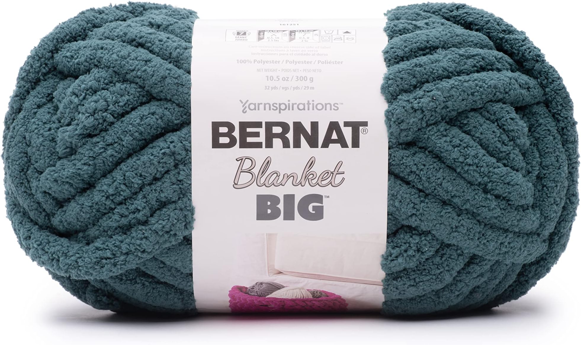 BERNAT ブランケット 「ビッグ」 ブルースルース 300g