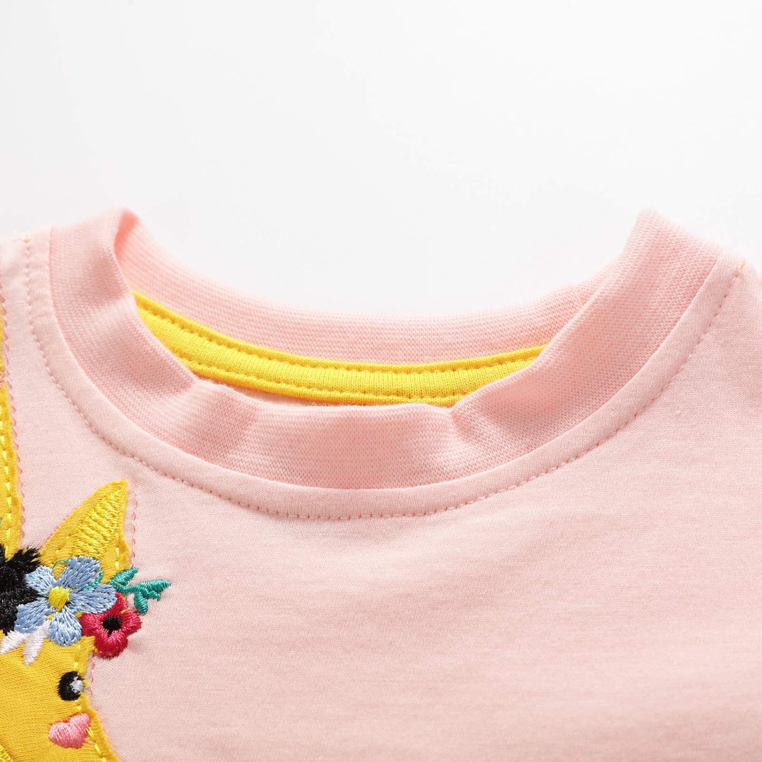Toddler Girls T-Shirt Short Sleeve Shirt Unicorn Bunny Print Cute Summer Tops Tees Dinosaur Graphic