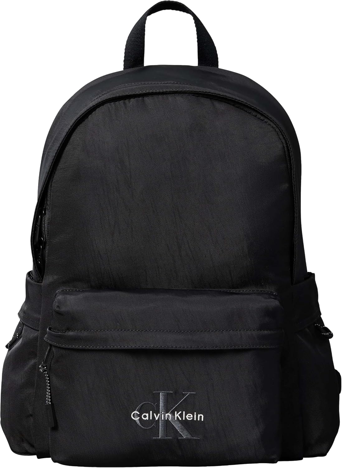 Calvin Klein Men’s Medium Bold Round Backpack, Black (Black), One Size