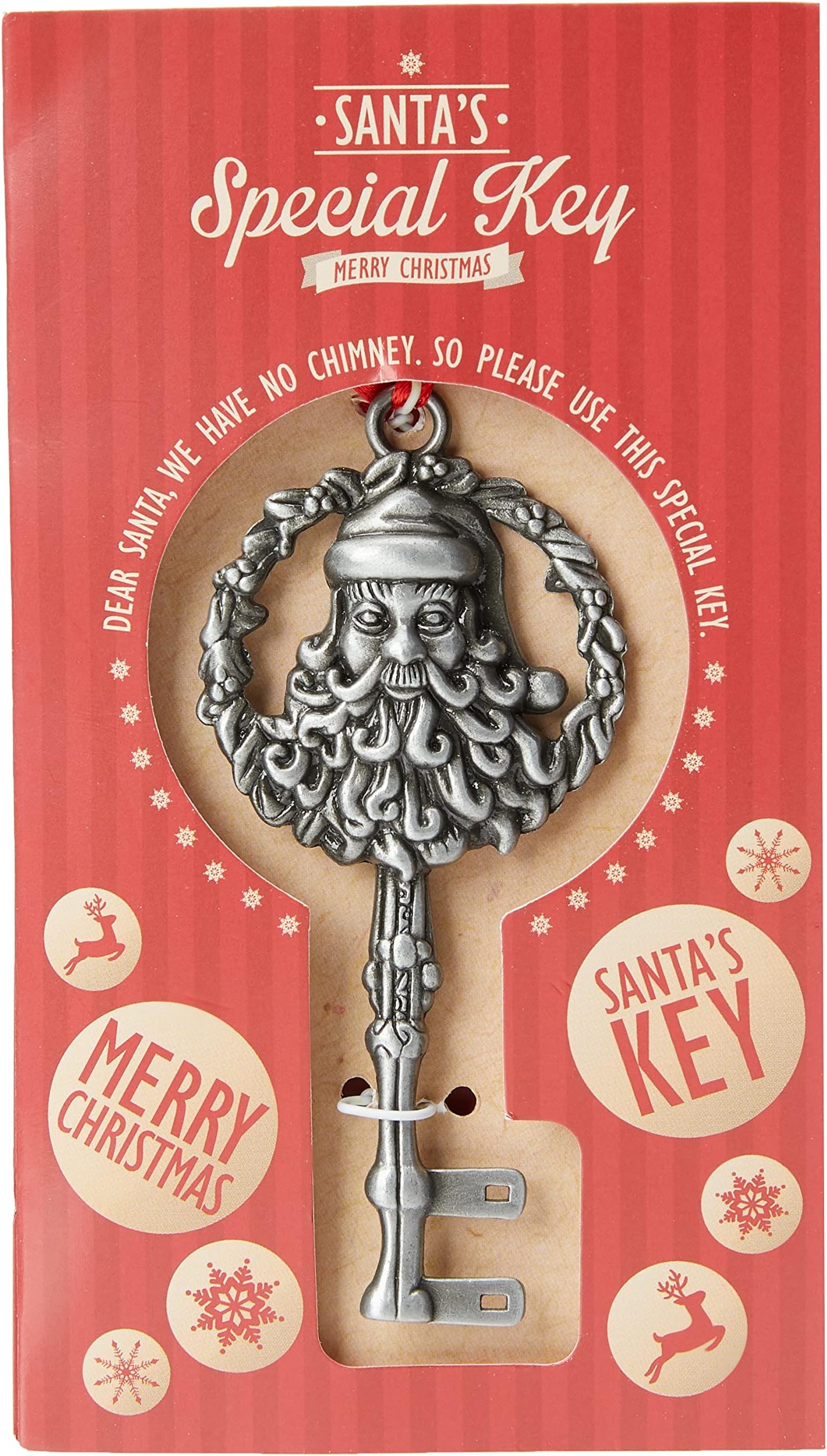 Magic Santa Key - For Christmas Eve,Gold