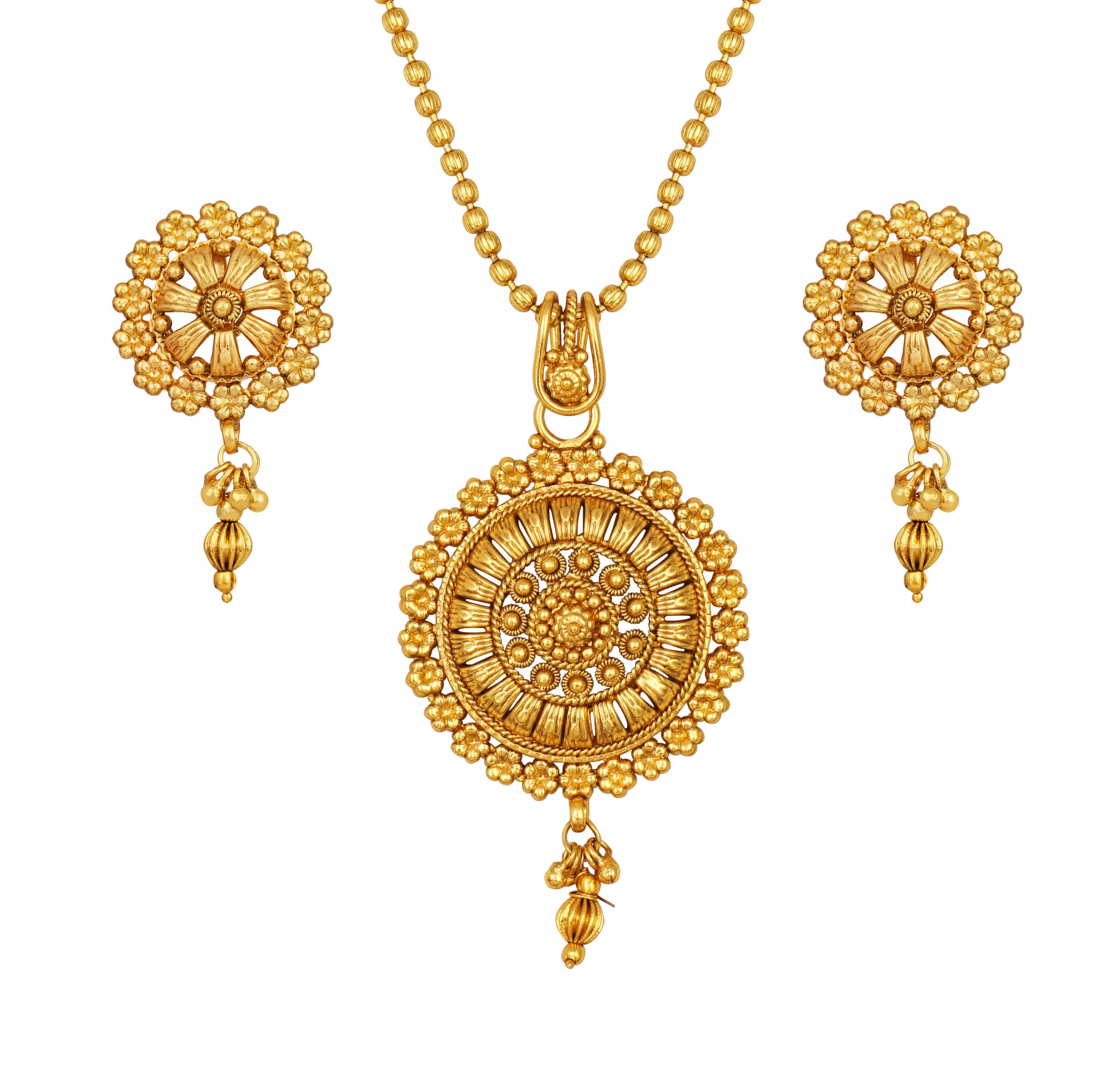 See full amazon price history chart for JFL - Jewellery for Less Latest Traditional 1gram Gold Plated Fancy Floral Temple Design Pendant Set with Stud Earring and Golden Chain for Women & Girls.,Valentine JFL - Jewellery for Less Latest Traditional 1gram Gold Plated Fancy Floral Temple Design Pendant Set with Stud Earring and Golden Chain for Women & Girls.,Valentine (B09SM11WNZ) Amazon Price History, Amazon Price Tracker