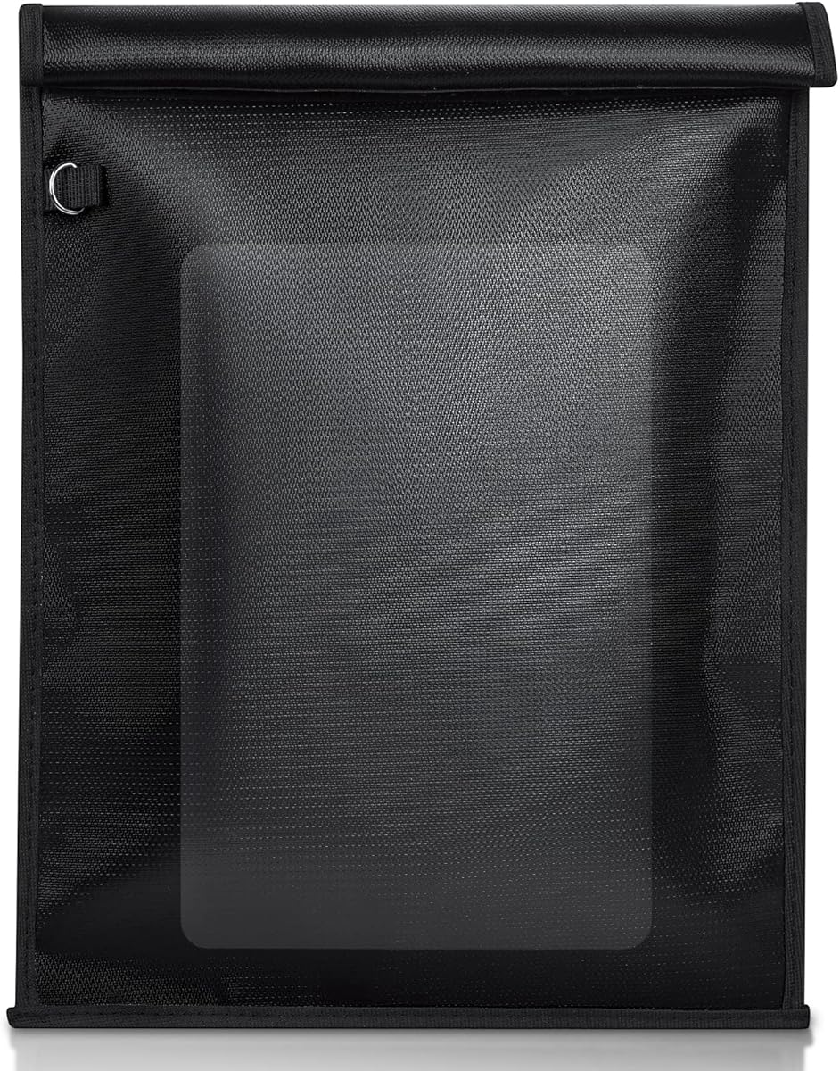 Large Faraday Bags for Laptop(17 x 15 inches) Signal Blocking Faraday Cage, Cell Phone Signal Jammer, Anti-Tracking RFID Faraday Pouch, Blocking All Tpye of Signal Bag