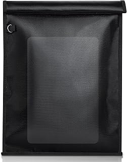 Large Faraday Bags for Laptop(17 x 15 inches) Signal Blocking Faraday Cage, Cell Phone Signal Jammer, Anti-Tracking RFID Faraday Pouch, Blocking All Tpye of Signal Bag