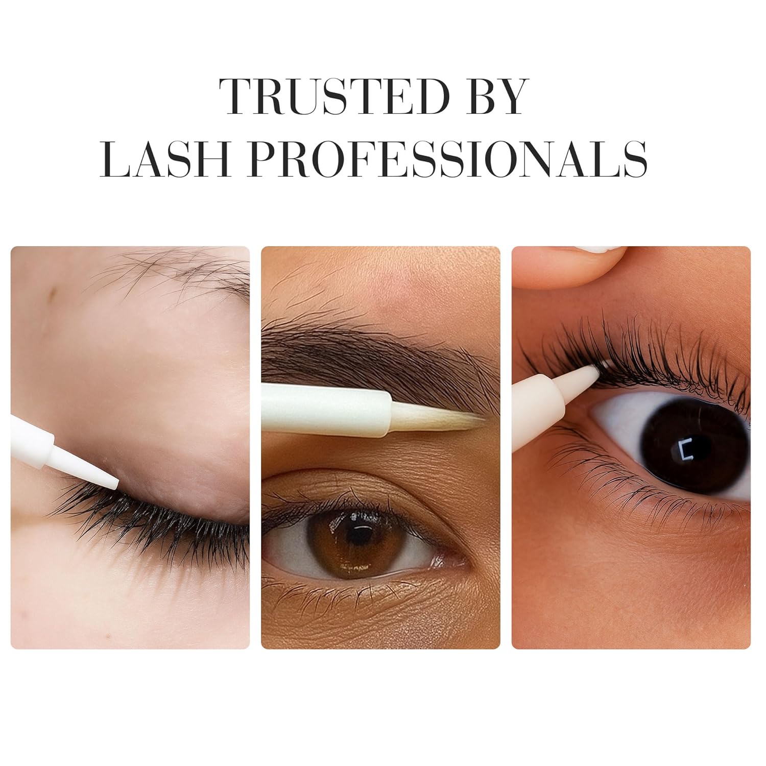 3 in 1 Eyebrow Growth Serum for Brows Lashes and Hairline Lash and Brow Enhancing Treatment with 17 Amino Acids Lightweight Daily Formula