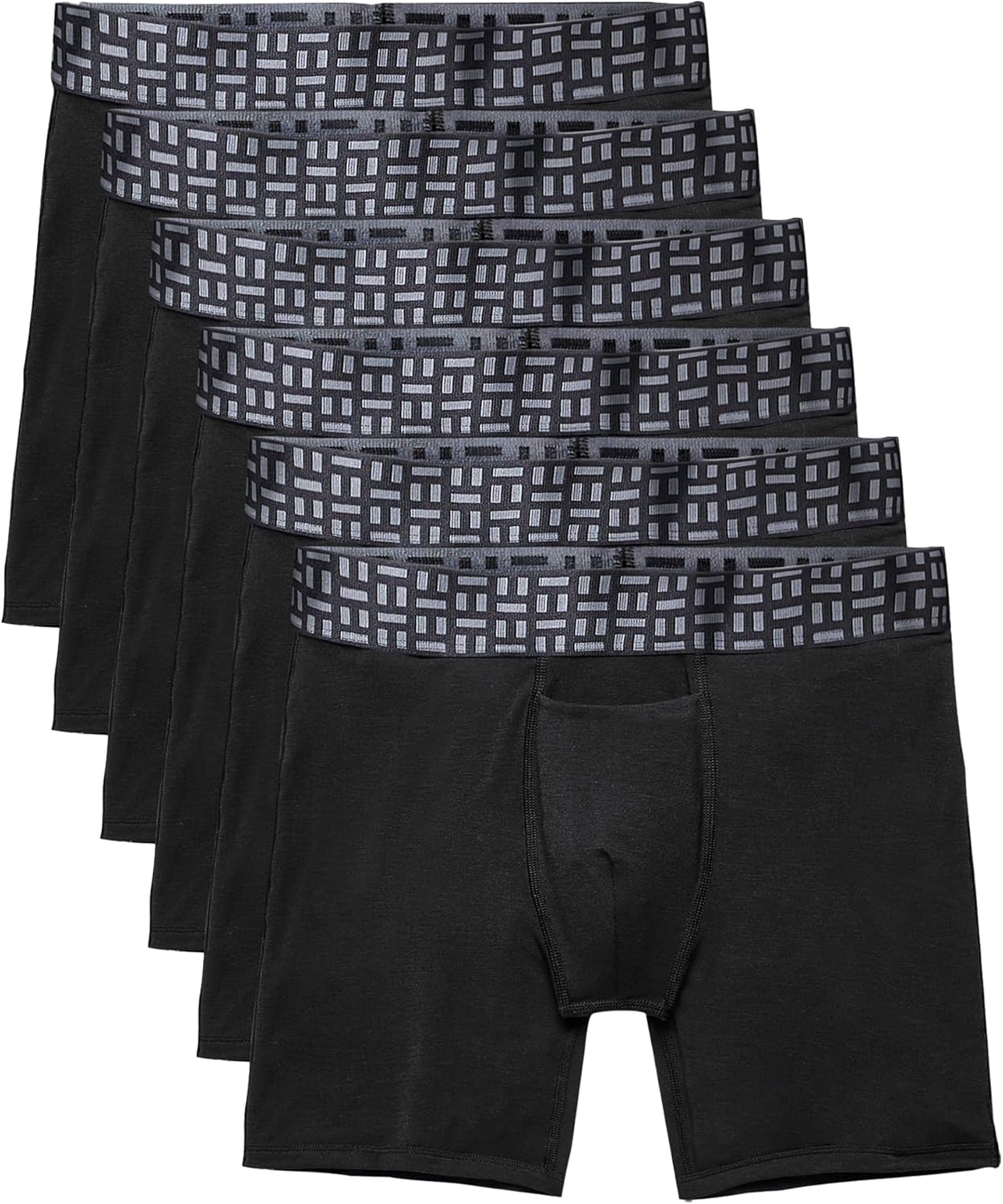 Tommy John Men's Apollo 6" Mid-Length Boxer Brief Underwear