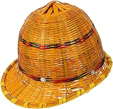 OSALADI Casco De Seguridad Protector con Gorro Tejido para Exteriores Color Amarillo Talla Única