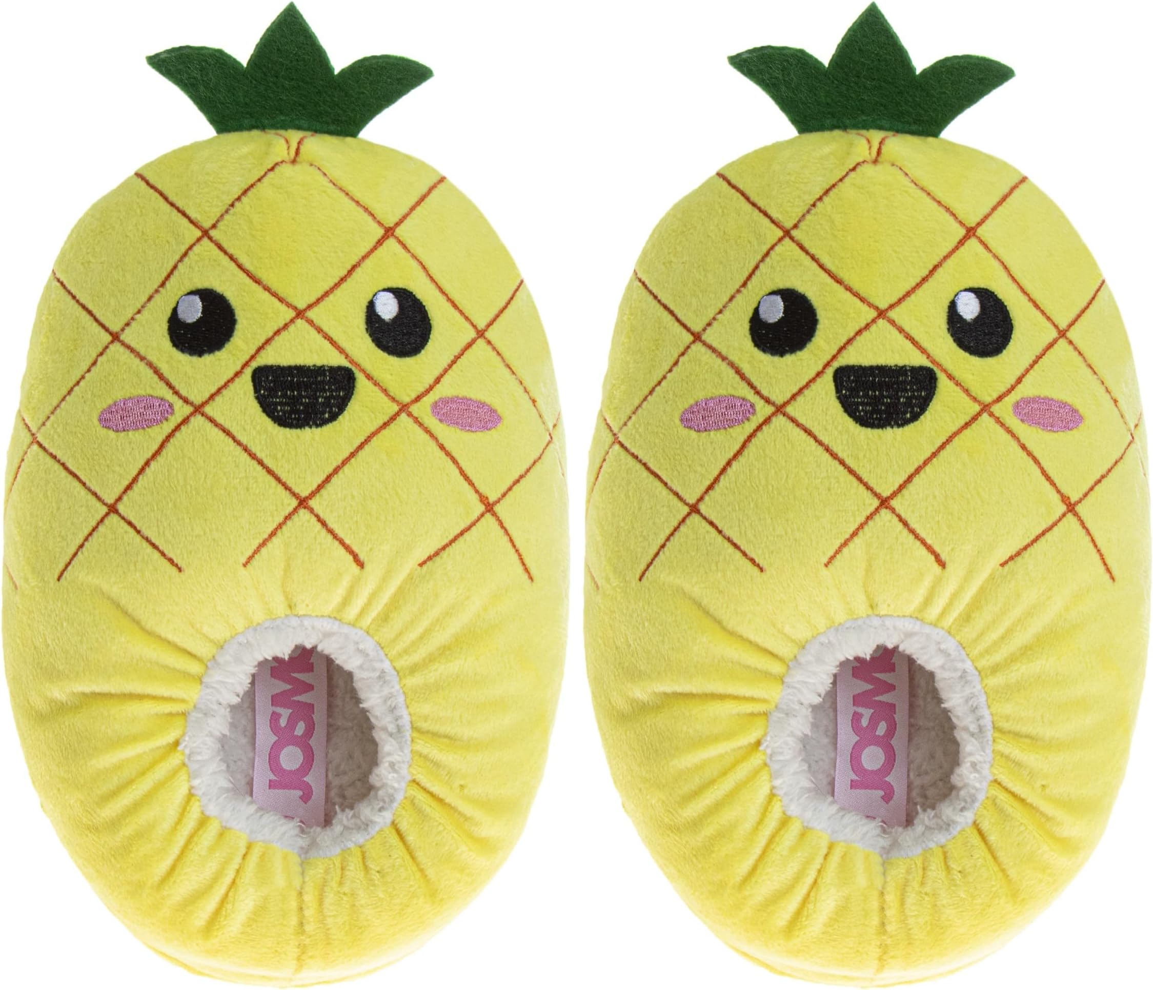 Josmo Kids Girl Slippers Animated Cartoon House Shoes - Lightweight Plush Warm Comfort Soft Aline (sizes: 9-10 toddler / 11-13 Little Kid / 1-5 Big Kid)