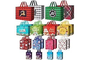Christmas Gift Bags Assorted Sizes with Handle