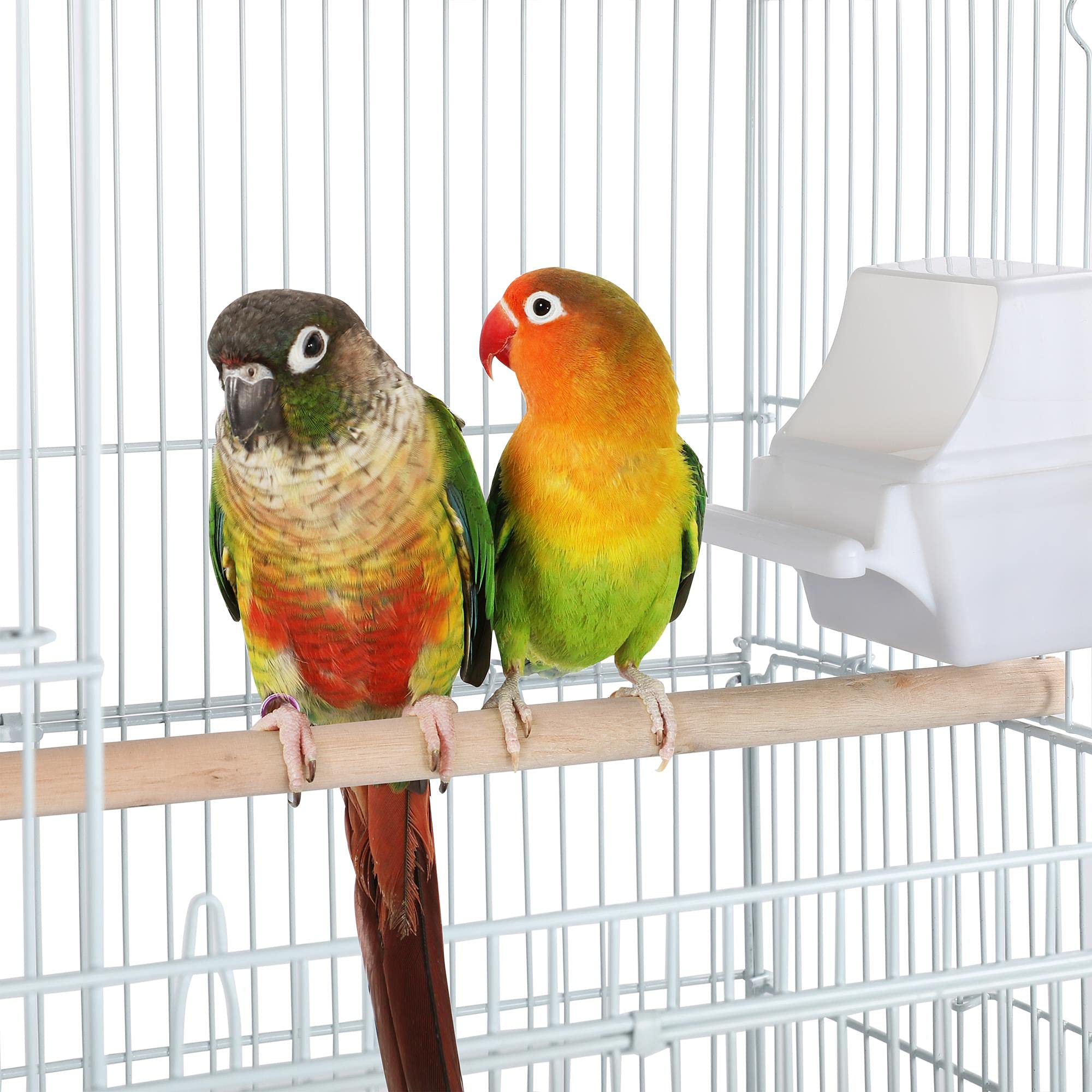 Yaheetech 36" Portable Hanging Medium Size Bird Cage for Small Parrots