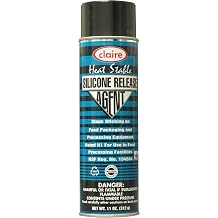 Claire C-948 20 Oz. Heat Stable Silicone Release Agent Aerosol Can Case of 12