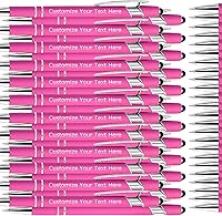 Vista 1 de Personalized Custom Pens Bulk 96 Pack with Stylus Tip, Customized Engraving Ballpoint Pens with Name Message, Gift Ideas for Men Women Birthday