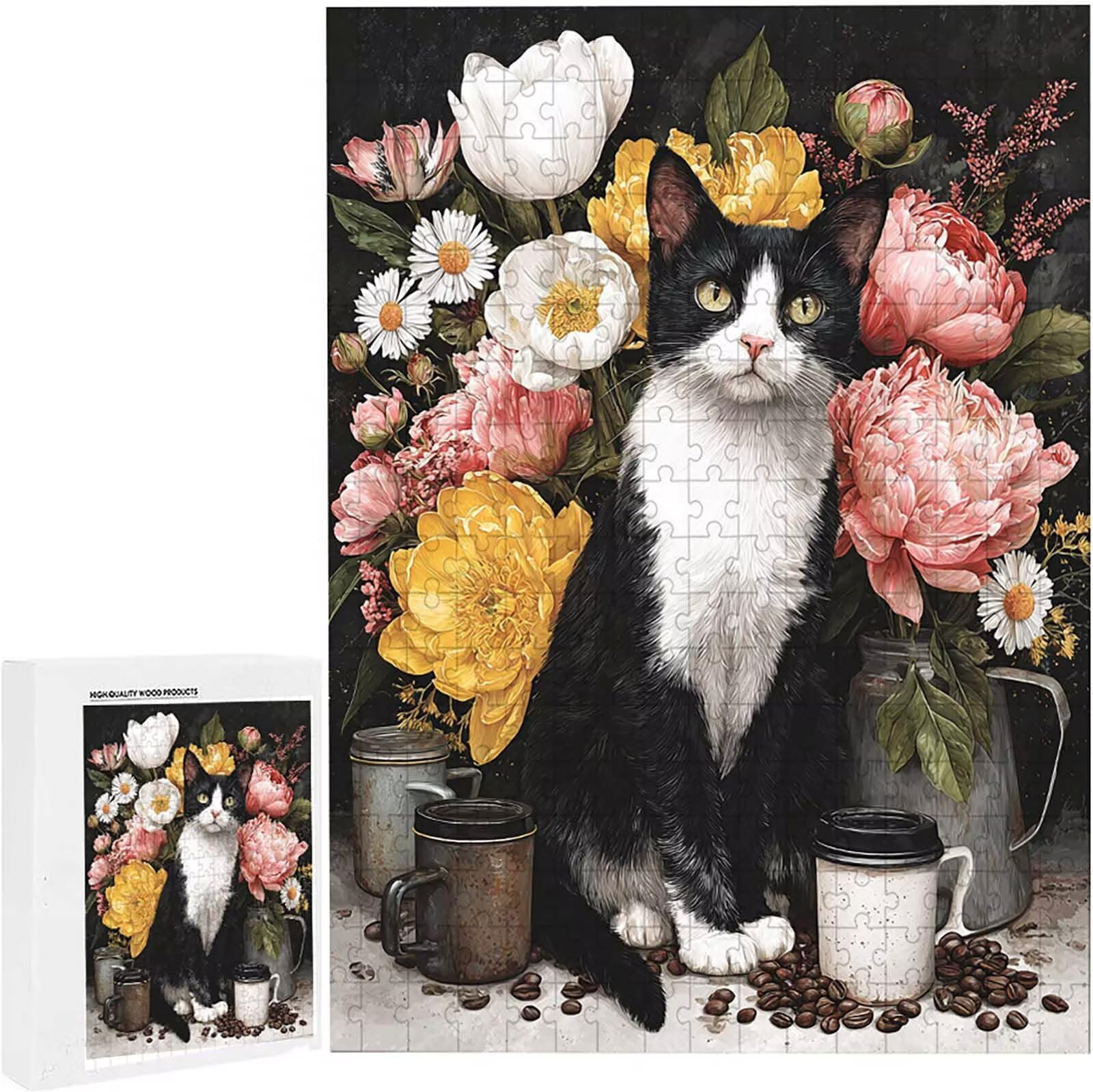 Puzzle dla dorosłych, 1500 puzzli dla dorosłych, gra edukacyjna, wyzwanie, zabawka, 1500 elementów, jako prezent i dekoracja ścienna, 87 x 57 cm, PjY10705 E-W