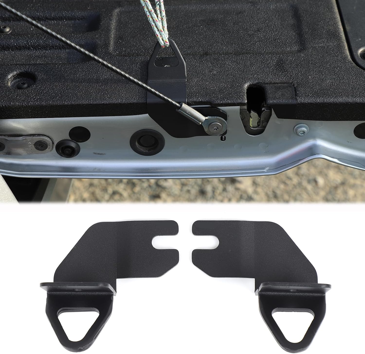 Car Tailgate Tie Down Anchor Bed Cleat Compatible with Toyota Tacoma 2024 2025 2026 Heavy Duty Truck Tailgate Bed Anchor Rings Trailers Hook Pickups Load Accessories 2PCS