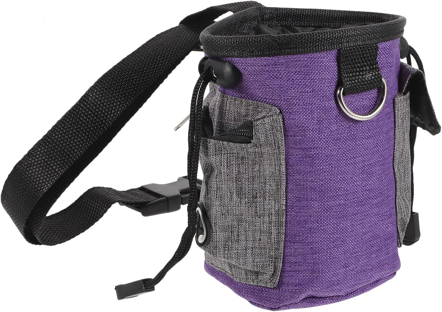FAVOMOTO Dog Training Treats Bag with Multiple Storage Oxford Cloth Purple