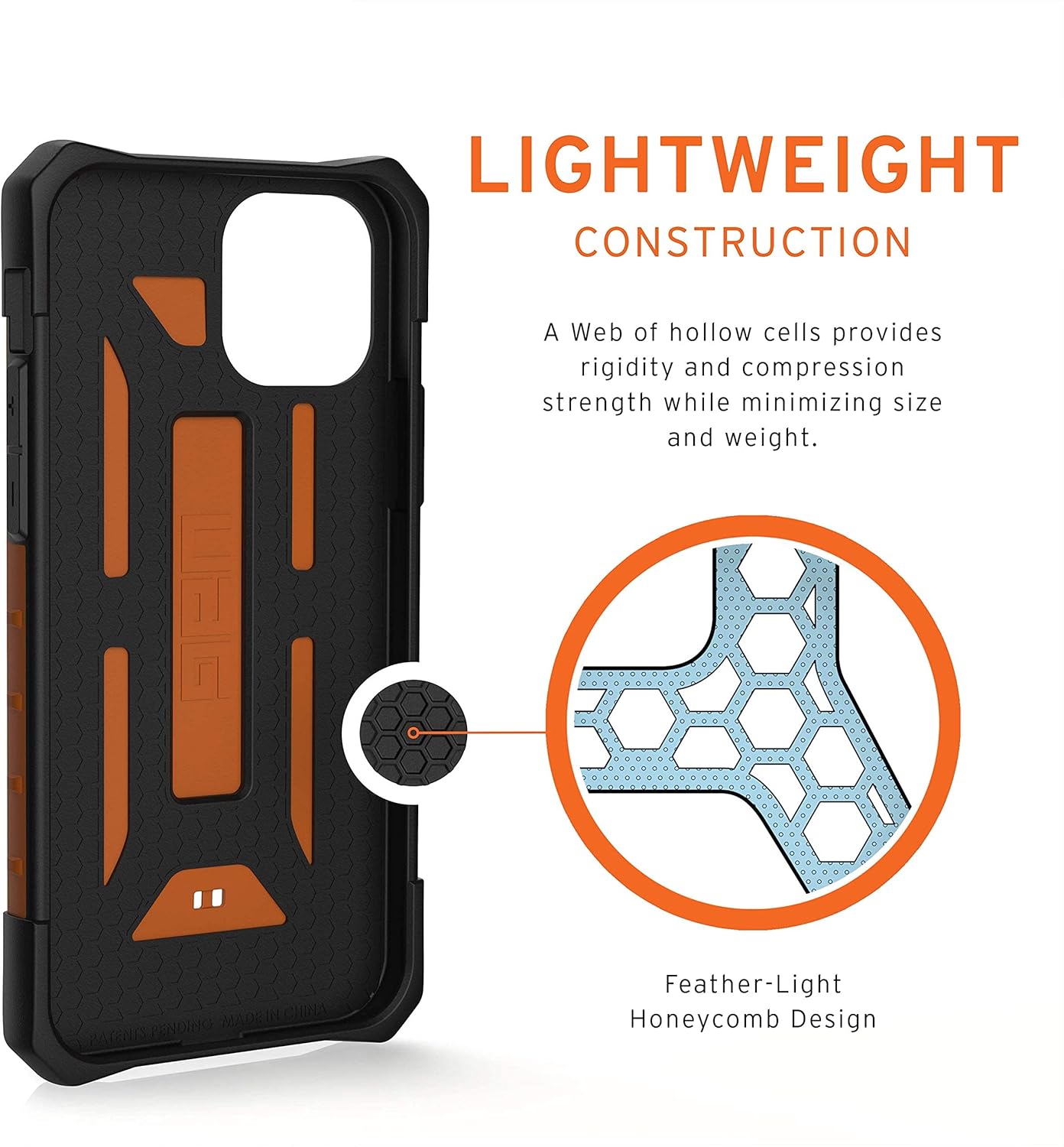 URBAN ARMOR GEAR UAG Designed for iPhone 12 Case/iPhone 12 Pro Case [6.1-inch Screen] Rugged Lightweight Slim Shockproof Pathfinder Protective Cover, Orange