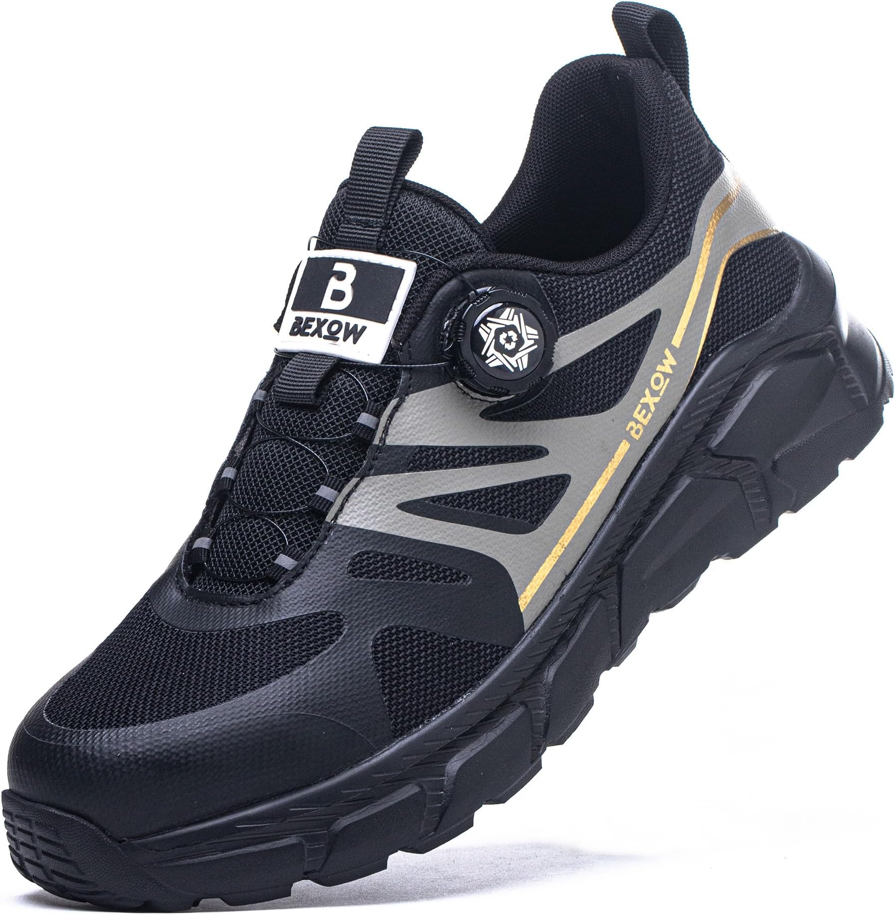 Safety Shoes Steel Toe Lightweight Work Sneakers for Men and Women Kevlar Midsole Slip Resistant Industrial Footwear