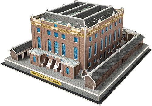 Miniatura 4 de Kinder Crafts Rompecabezas 3D - Sinagoga portuguesa de Ámsterdam (Esnoga), sinagoga histórica, juguetes de Judaica, actividad educativa - para niños