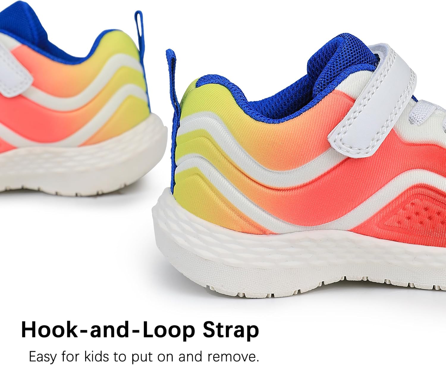 Bigwow Little Girls Sneakers Non-Slip Sports Runnning Shoes - Image 3