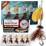 RoxStar Fly Strikers BirdStone Series | Proven Nationwide to Out-Fish Any Trout Spinner | Hand-Crafted in The USA | Most Versatile Fishing Lure Ever! Trout, Bass, Panfish