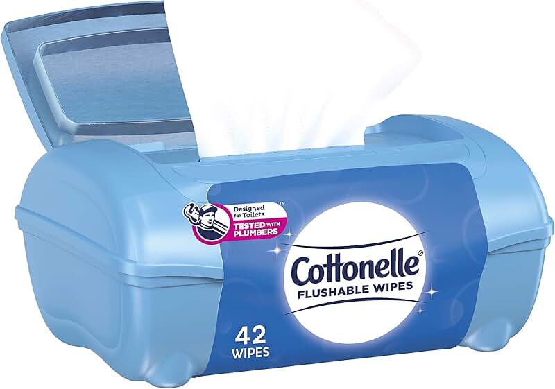 cottonelle flushable wipes dispenser