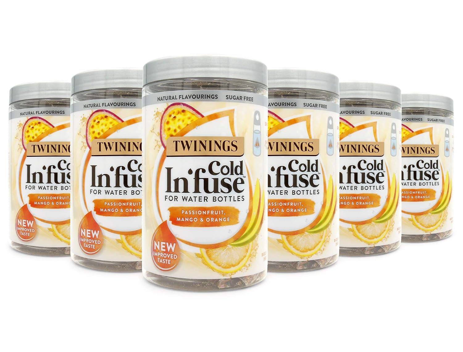 Twinings Cold Infuse Mango Passionfruit and Blood Orange 12 Tea Bags Pack of 6
