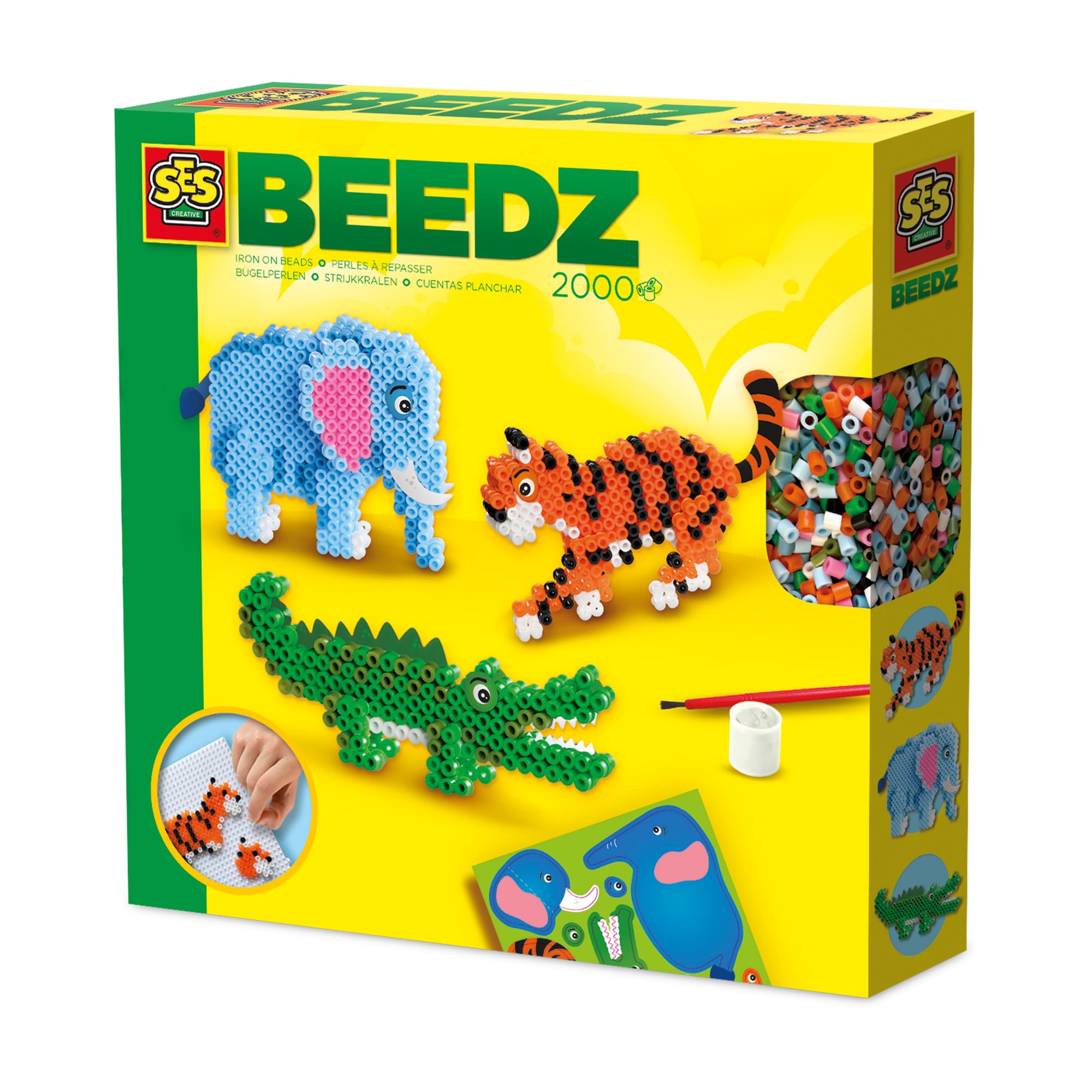 Iron on Beads - Safari Animals