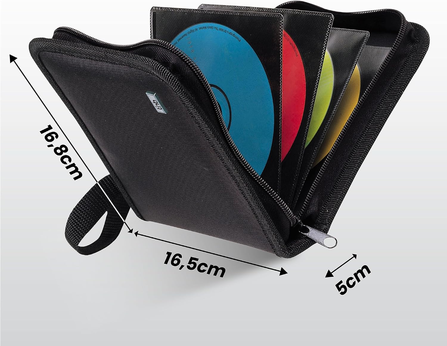T'nB Expert ECD32NO CD Case for 32 CDs Black