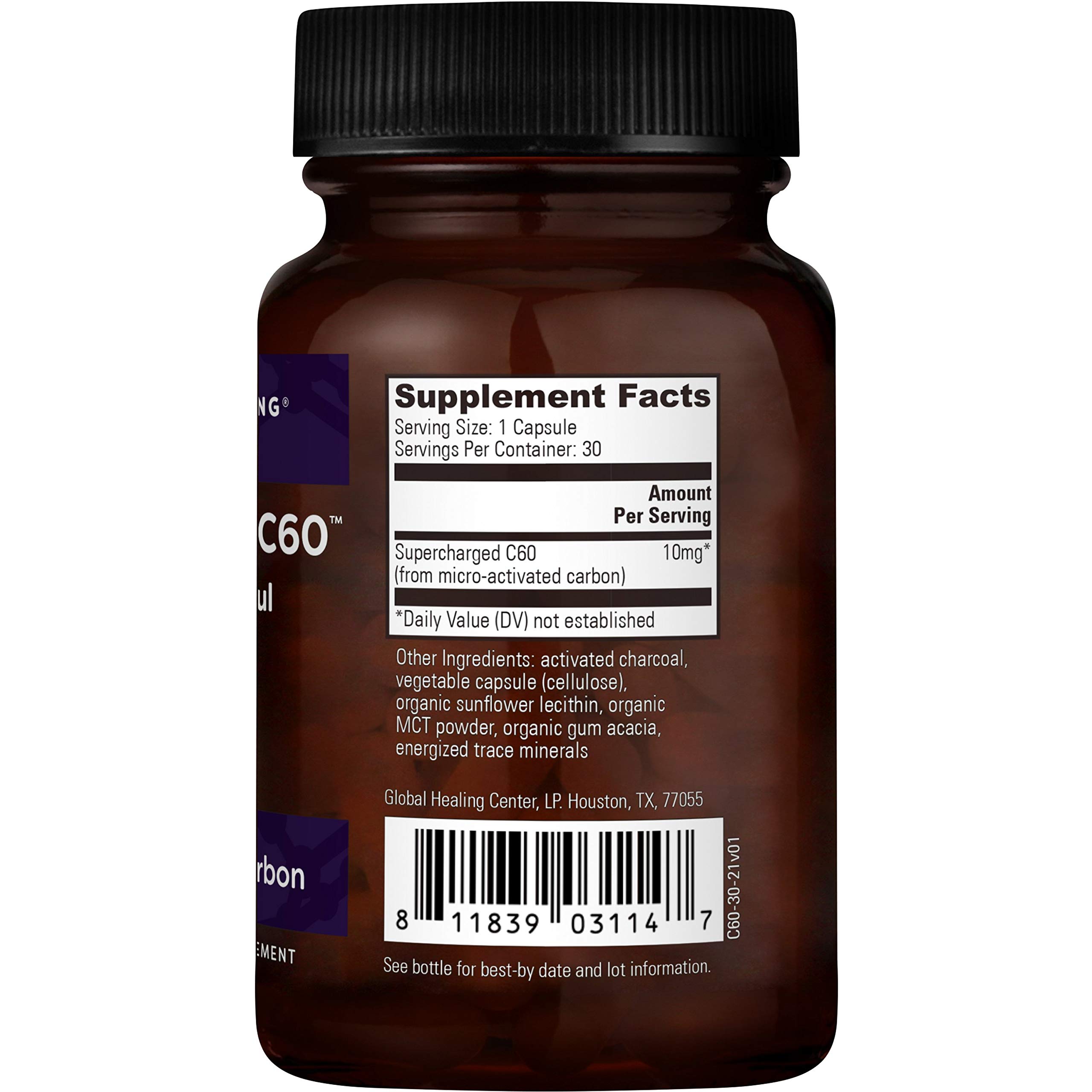 Buy Global Healing Supercharged C60 MicroActivated Carbon Fullerene
