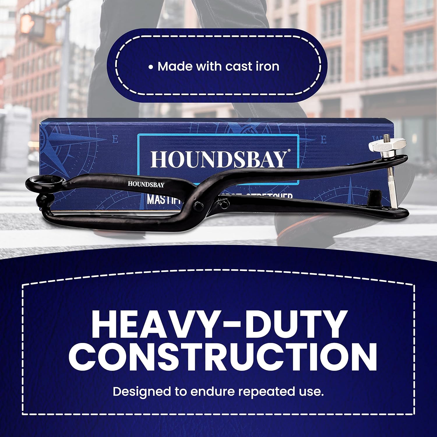 Miniatura 4 de Mastín - Estirador de zapatos ovalado para juanetes, callos, dedos de martillo, para hombres y mujeres, herramienta de estiramiento puntual,