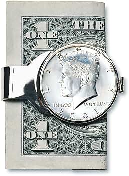 Amazon.com: American Coin Treasures Coin Money Clip - JFK Half