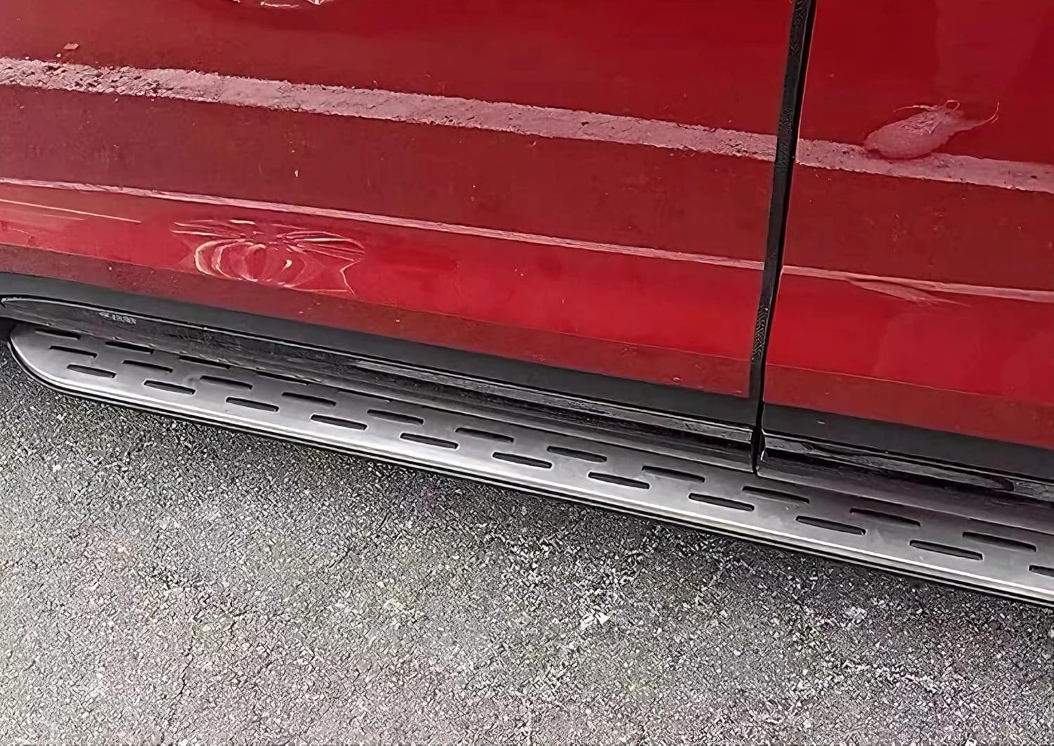 2pcs Running Board fit for Ford Explorer 2020-2025 2026 Side Step Nerf Bar Pedal Aluminium Anti-Slip Surface (with Brackets)